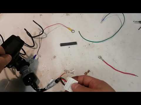 Видео: датчик перегрева на снегоход тикси