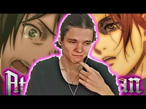 Видео: Мясо - последнее ее слово (! Смерть Саши Браус((!! Смотрим 8 серию 4 сезона аниме Атака Титанов!!!