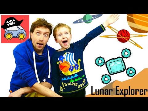 Видео: 🌛 THE LUNAR EXPLORER Жестянка на Луне строит ЛУНОХОД похожий на Крокозябру