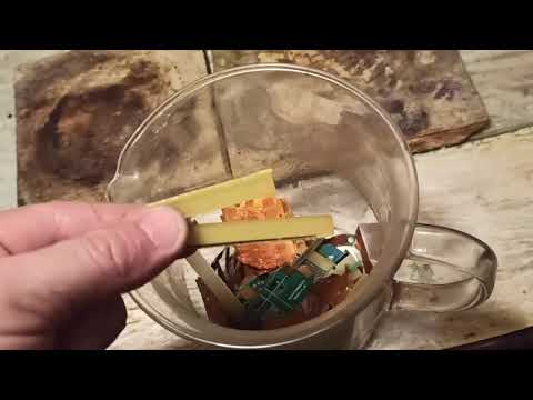 Видео: остатки с посылки Дмитрия (ламели и лигатура)