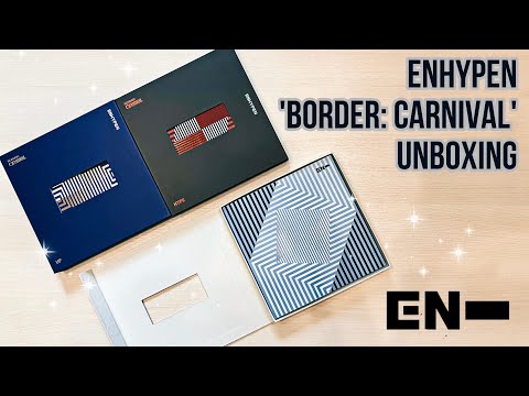 Видео: ENHYPEN 'BORDER: CARNIVAL' (Up/ Hype/ Down ver.) | Unboxing | Обзор | Распаковка | Анбоксинг