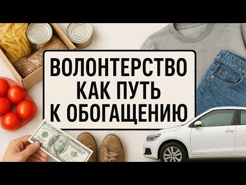 Видео: ВОЛОНТЕРСТВО КАК ПУТЬ К ОБОГАЩЕНИЮ. МНОГО ВОПРОСОВ БЕЗ ОТВЕТОВ.