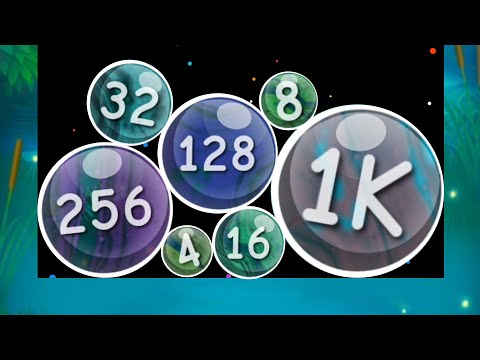 Видео: Double The Bubble 2048 Достичь 1024 (2D)