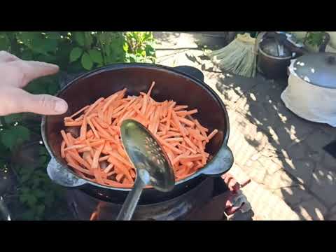 Видео: Плов в казане с лосятиной.