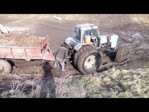 Видео: мтз 80 на спарке по болоте