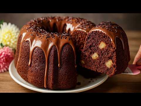 Видео: Торт 1234! Лучший шоколадный торт в мире / Очень пышный и нежный.