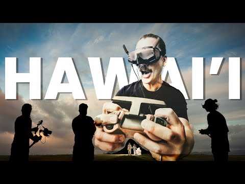 Видео: FPV на свадьбе на Гавайях?!! Полное видео за кулисами