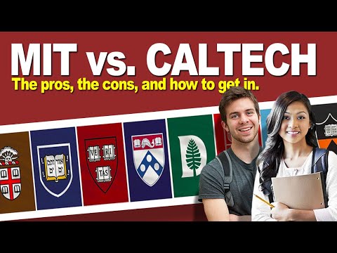 Видео: Массачусетский технологический институт против Калифорнийского технологического института: плюсы ...