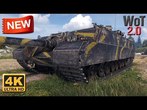 Видео: AT-FV230 Breaker - Новый Уровень 11 Британский Истребитель Танков - World of Tanks