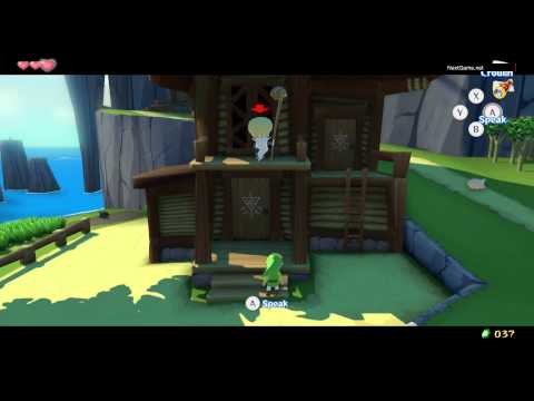 Видео: The Legend of Zelda: The Wind Waker HD - Начало игры (The Beginning) HD [1080p] (Wii U)