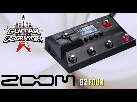 Видео: Басовый процессор Zoom B2 FOUR