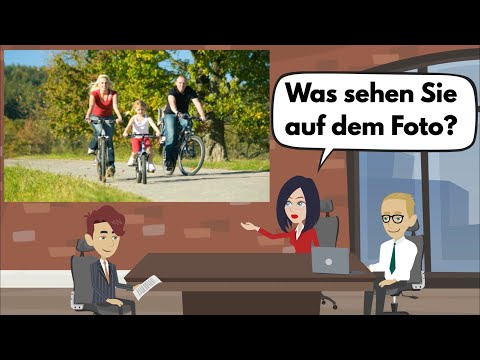 Видео: Описание изображения Экзамен B1 (DTZ) | Устный экзамен, часть 2