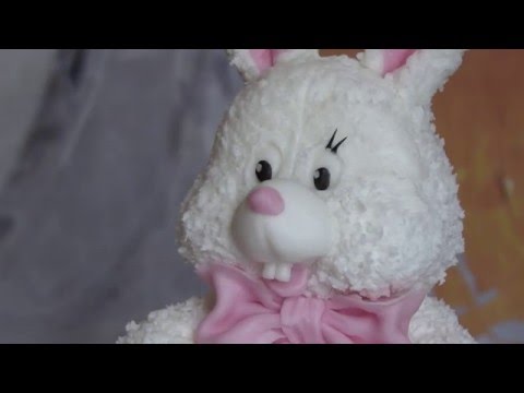 Видео: Детский торт "Зайка моя" Children's cake "my bunny"