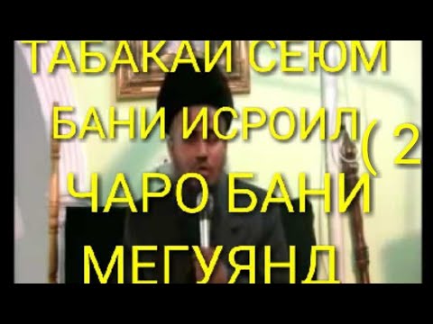 Видео: Домулло Абдурахим Бани Исроил табакаи сеюм 2