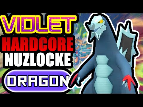 Видео: Pokémon Violet Hardcore Nuzlocke — только драконы! (Без предметов, без прокачки)