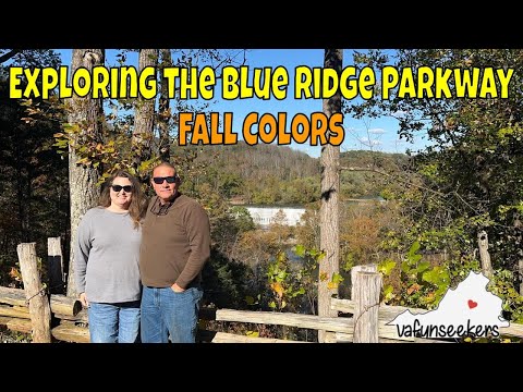 Видео: Осенняя дорога по парку Блу-Ридж в Вирджинии