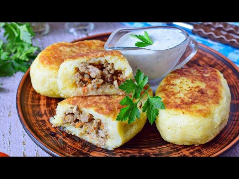 Видео: Ресторан в Деревне - ЗРАЗЫ КАРТОФЕЛЬНЫЕ С КАПУСТОЙ и МЯСОМ.