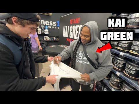 Видео: ВСТРЕТИЛСЯ С КАЙ ГРИНОМ!