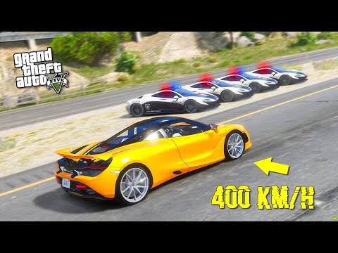 Видео: 400 КМ/Ч НА MCLAREN 720S МИМО ПОЛИЦЕЙСКИХ В GTA 5 ONLINE! ПОЛИЦЕЙСКИЕ ПОГОНИ В ГТА 5!