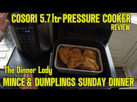 Видео: Обзор скороварки COSORI 5 7 л и приготовление фарша и пельменей