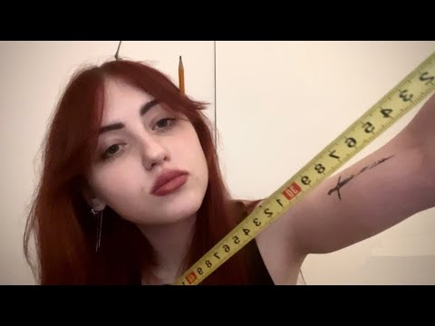 Видео: АСМР измерю тебя рулеткой ✏️🩶