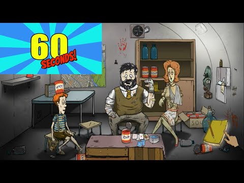 Видео: 60 SECONDS! (60 Секунд) / Walkthrough / Прохождение / версия для ПК