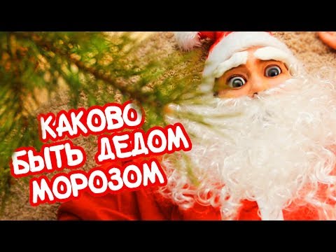 Видео: Каково Быть Дедом Морозом Перед Новым Годом!?