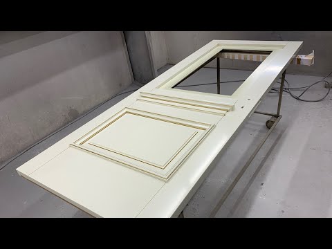 Видео: Изготовление элитных межкомнатных дверей на фабрике премиальной мебели.