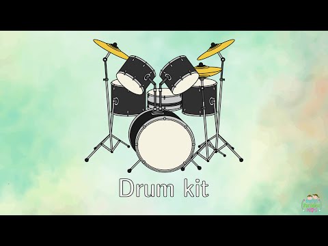 Видео: Звук инструментов для детей с его английское название