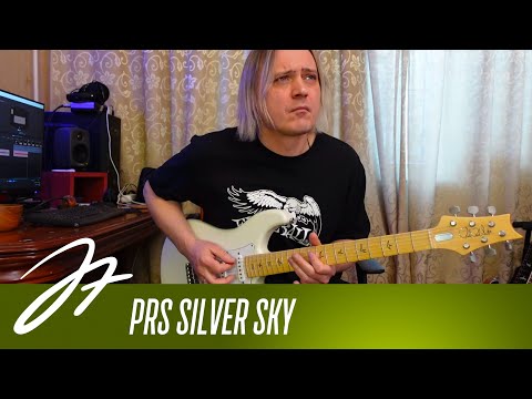 Видео: Обзор на диване - PRS Silver Sky