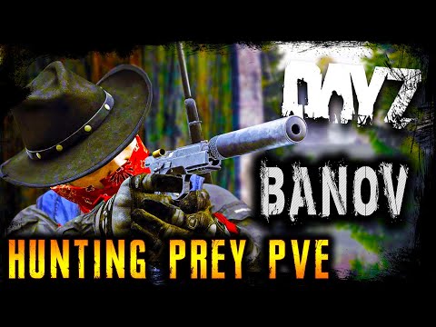 Видео: HUNTING PREY [PVE] BANOV ☢️ КРУТОЙ СЕРВЕР ☢️ 2K ☢️ (1) DayZ 1.20 l 28.02.2023