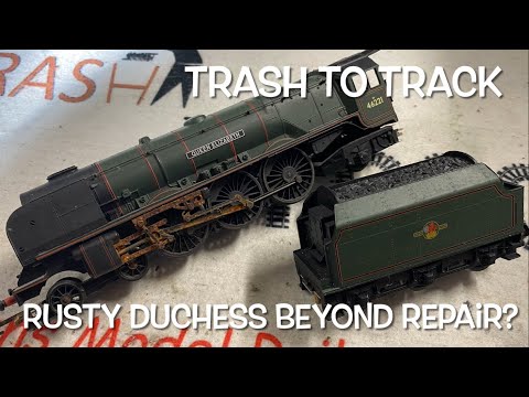 Видео: Мусор на рельсы. Хорнби Дюшес не подлежит ремонту?