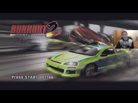 Видео: Смотр Burnout 2: Point of Impact (2002) PlayStation 2 - хорошо, но только для своего времени