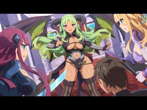 Видео: Бой-розговор с демонесой или третий бой с инструкром.Прохождение Sakura Nova # 9