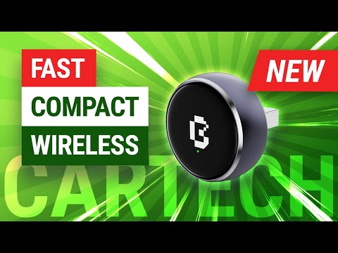 Видео: Быстрый, компактный, беспроводной адаптер CarPlay и Android Auto — обзор адаптера Bruxe U2 Mini