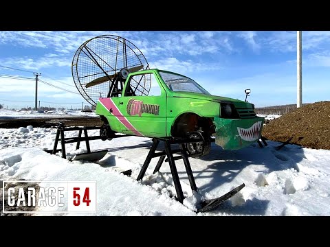 Видео: АЭРО-ОКА на ЛЫЖАХ - ПЕРВЫЙ ВЫЕЗД