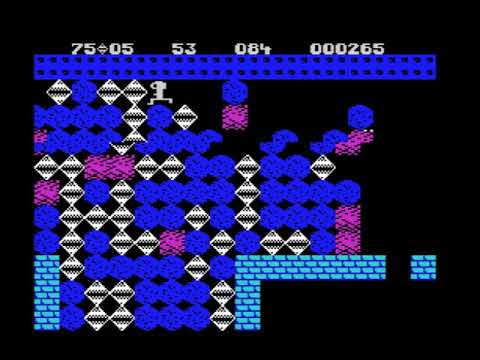 Видео: ZX Spectrum - Boulder Dash Прохождение