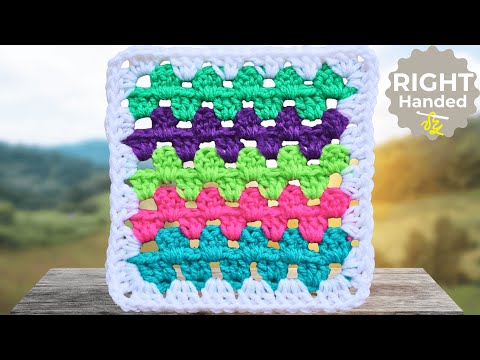 Видео: ЛУЧШИЙ метод вязания крючком для ИДЕАЛЬНЫХ полосатых бабушкиных квадратов