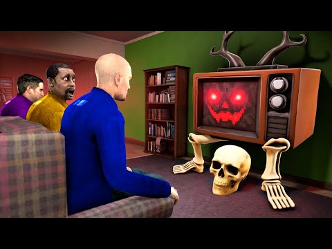Видео: НЕ ОСТАВЛЯЙ ТЕЛЕВИЗОР ВКЛЮЧЕННЫМ! УГАР И БЕЗУМИЕ В Garry`s Mod