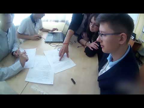 Видео: Фрагмент интегрированного урока физика-информатика в 9 классе.