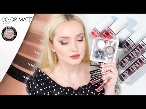 Видео: Новинки белорусской косметики.Тени LuxVisage color matt