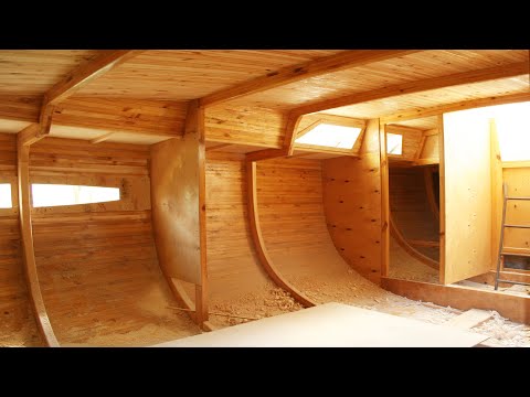 Видео: ⚫ЯХТА Своими Руками. ч.9  Салон. Мачта. Паруса