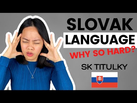 Видео: Почему словацкий язык так сложно выучить? У меня проблемы! | Slovenské Titulky