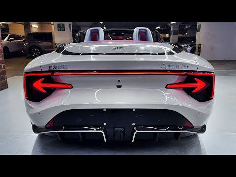 Видео: 2025 MG Cyberster — элегантный и яркий дизайн, спортивный автомобиль