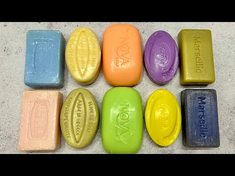 Видео: Dry soap cutting 🧡💛💜🩵🩷💚/ Резка сухого мыла «Мыльные братья» / ASMR