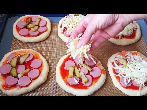 Видео: Как Долго я Искала ИМЕННО ЭТОТ Рецепт! Просят Тройную порцию! Мини Пицца.