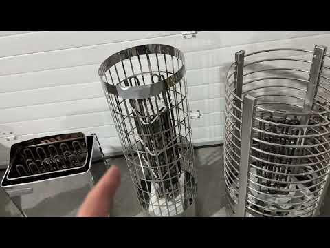 Видео: Разбор электрокаменок после теста (поливание водой), рассматриваем дефекты и повреждения каждой БАНЯ