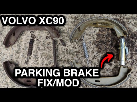 Видео: Колодки стояночного тормоза XC90 с регулировочным механизмом