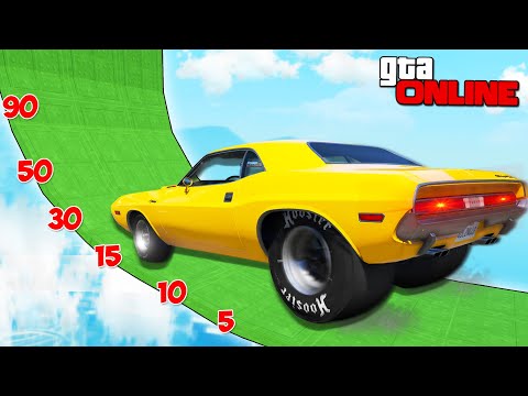 Видео: НА СКОЛЬКО ГРАДУСОВ ЗАЕДЕТ ЧИТ ДРАГСТЕР ПО ОГРОМНОЙ ДУГЕ? ЭКСПЕРИМЕНТЫ В ГТА 5 ОНЛАЙН