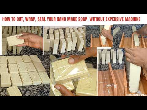 Видео: УЗНАЙТЕ, КАК РЕЗАТЬ И ЗАПЕЧАТЫВАТЬ МЫЛО РУЧНОЙ РАБОТЫ КАК ПРОФЕССИОНАЛ - БЕЗ ДОРОГОСТОЯЩЕГО ОБОРУ...